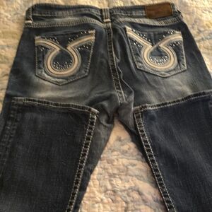 Big Star Women's Dark Blue Boot Cut Jeans